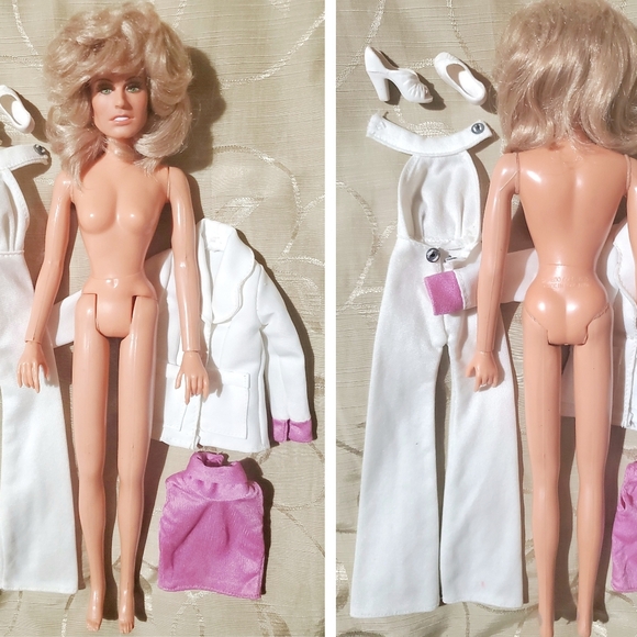 Vintage 1977 Mego 12" Charlie's Angel Farrah Fawcett Celebrity Doll - Picture 6 of 6